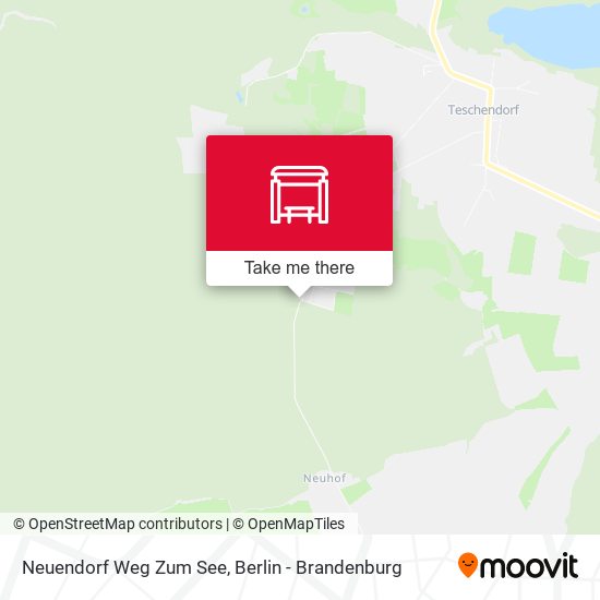 Neuendorf Weg Zum See map