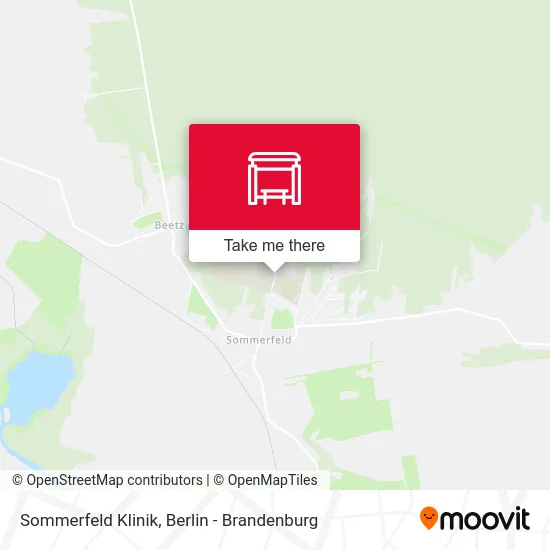Sommerfeld Klinik map