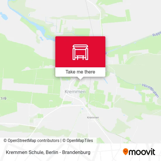 Kremmen Schule map