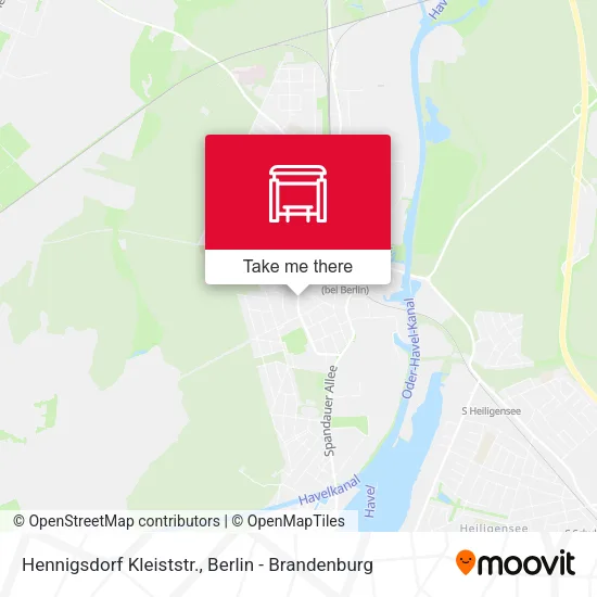 Карта Hennigsdorf Kleiststr.
