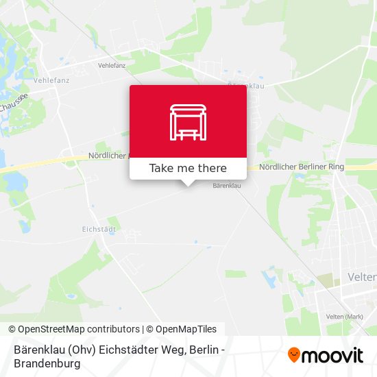 Bärenklau (Ohv) Eichstädter Weg map