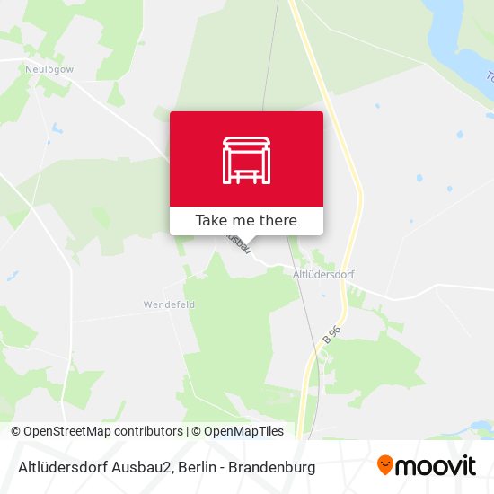 Altlüdersdorf Ausbau2 map