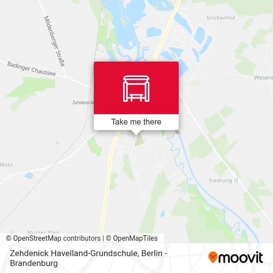 Zehdenick Havelland-Grundschule map