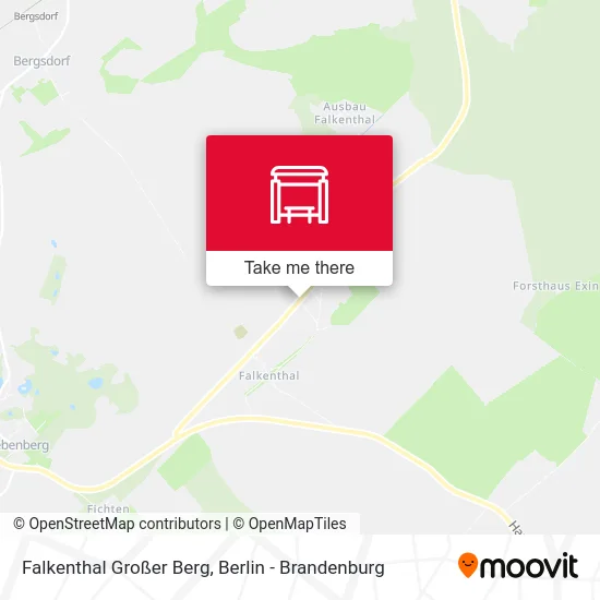 Falkenthal Großer Berg map
