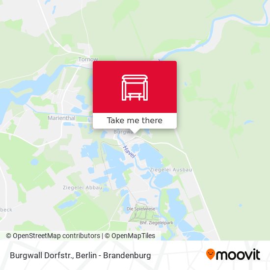 Burgwall Dorfstr. map