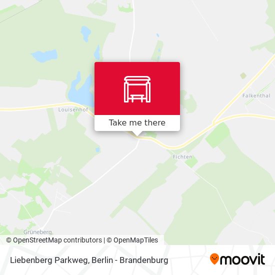 Liebenberg Parkweg map