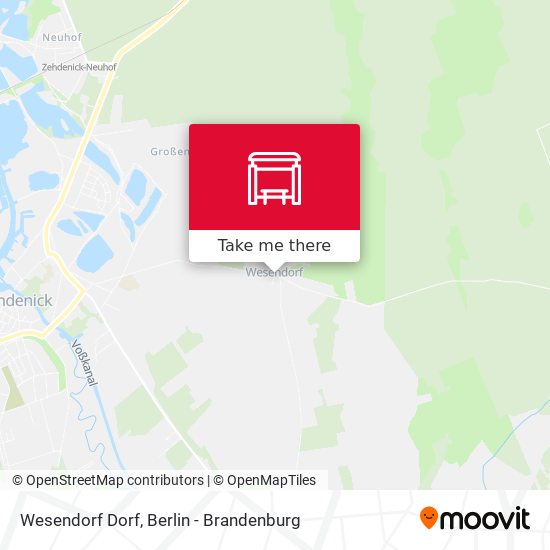 Wesendorf Dorf map