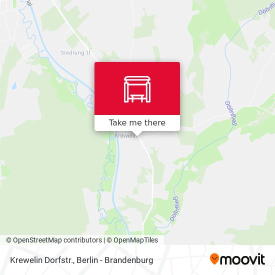 Krewelin Dorfstr. map