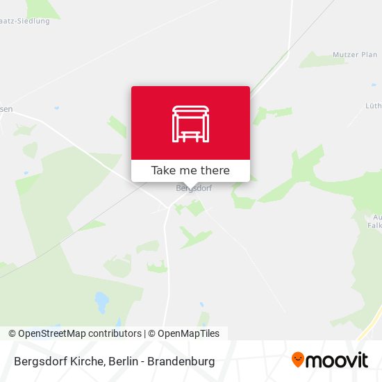 Bergsdorf Kirche map