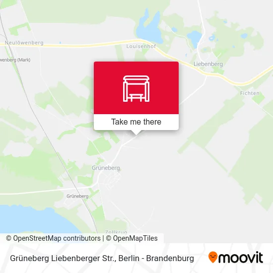 Grüneberg Liebenberger Str. map