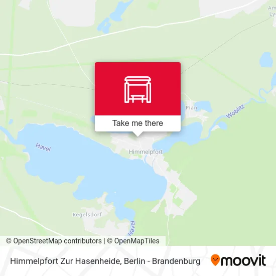 Карта Himmelpfort Zur Hasenheide