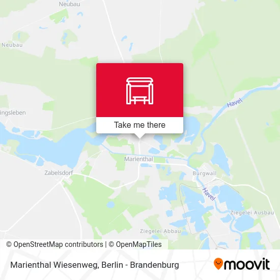 Marienthal Wiesenweg map