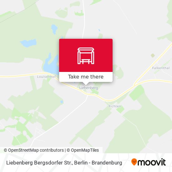 Liebenberg Bergsdorfer Str. map