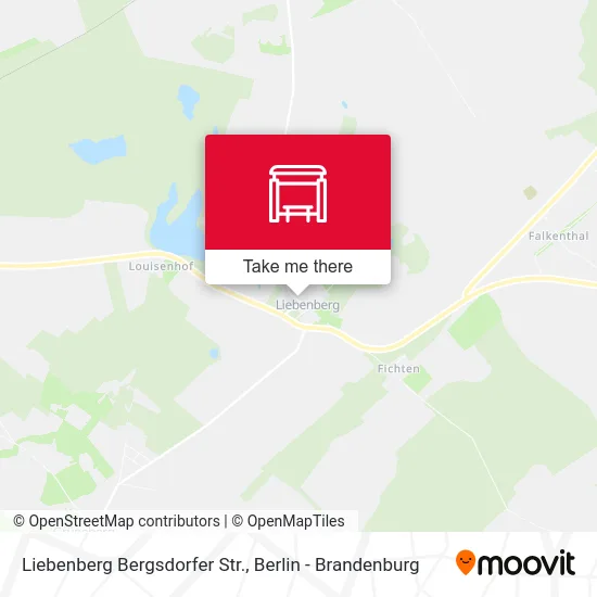 Liebenberg Bergsdorfer Str. map