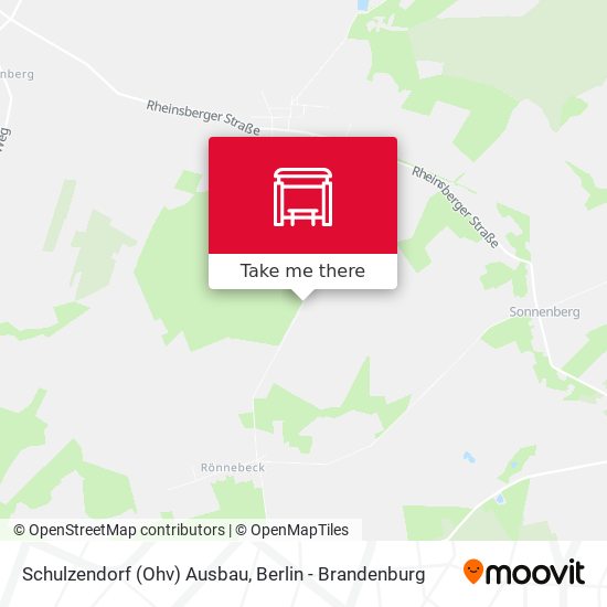 Schulzendorf (Ohv) Ausbau map