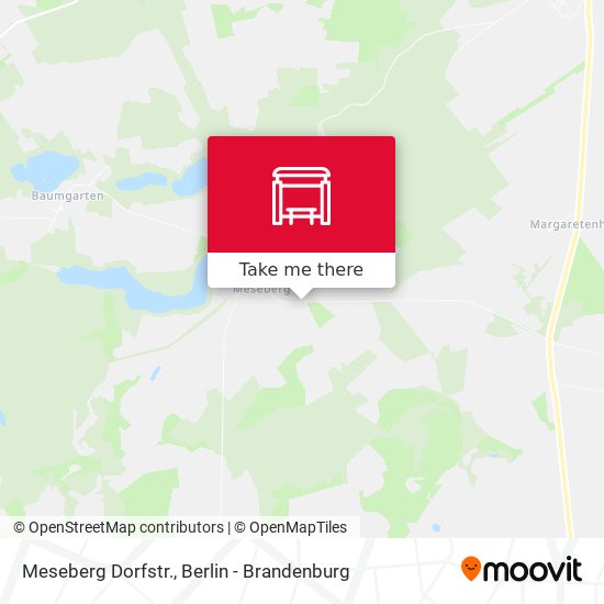 Meseberg Dorfstr. map