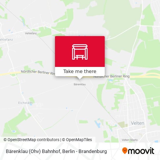 Bärenklau (Ohv) Bahnhof map