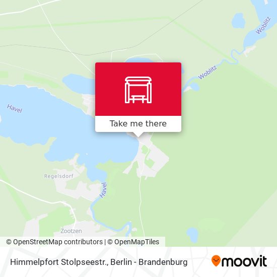 Himmelpfort Stolpseestr. map