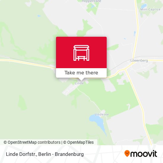 Linde Dorfstr. map