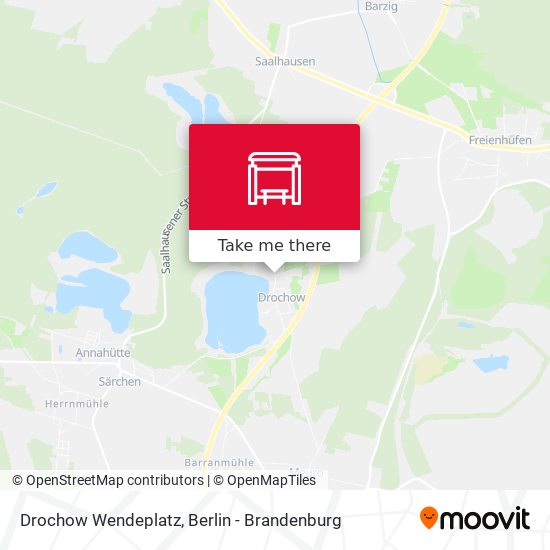 Drochow Wendeplatz map