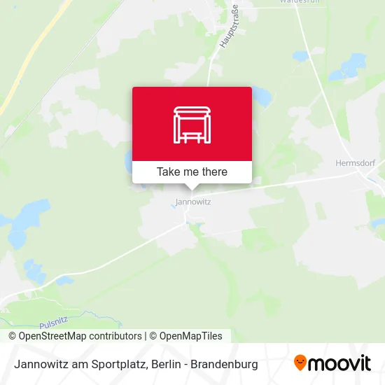 Jannowitz am Sportplatz map
