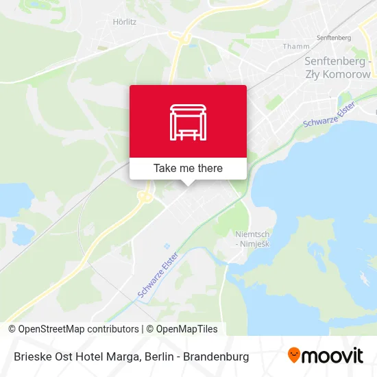 Brieske Ost Hotel Marga map