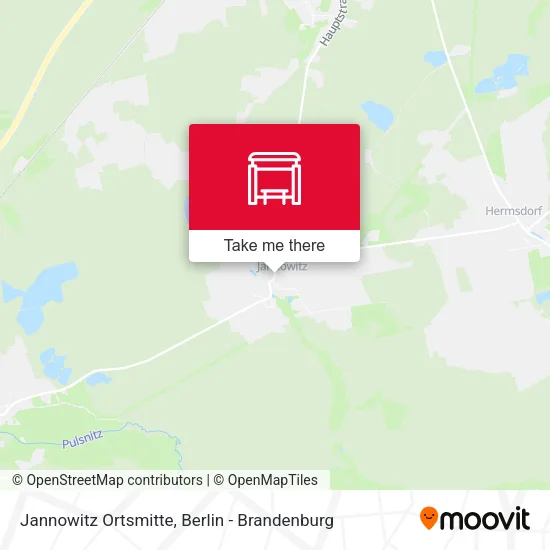 Карта Jannowitz Ortsmitte
