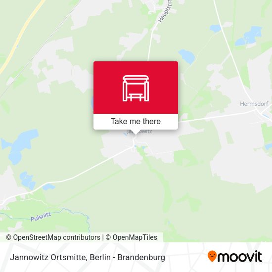 Карта Jannowitz Ortsmitte