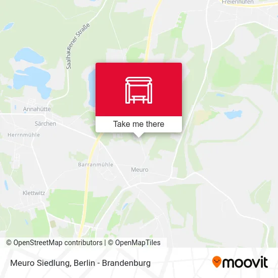 Meuro Siedlung map