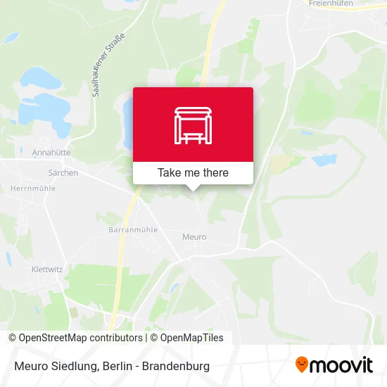 Meuro Siedlung map