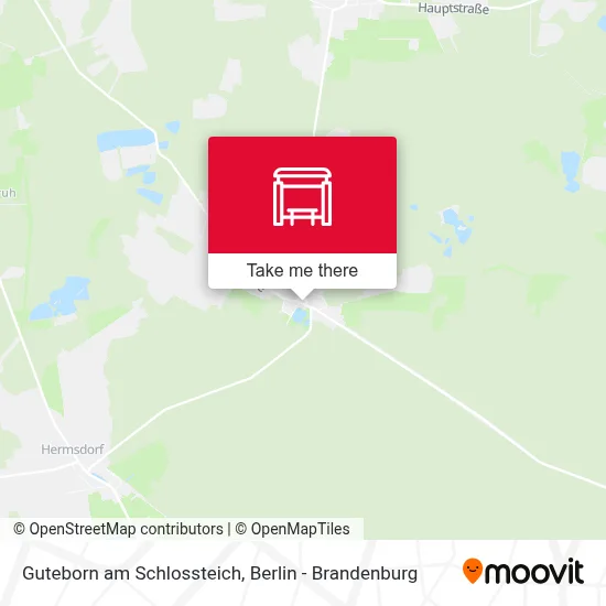 Guteborn am Schlossteich map