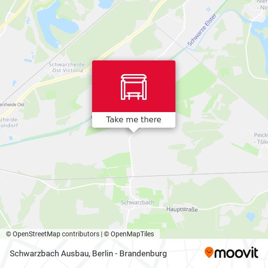 Schwarzbach Ausbau map