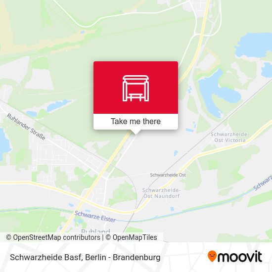 Schwarzheide Basf map