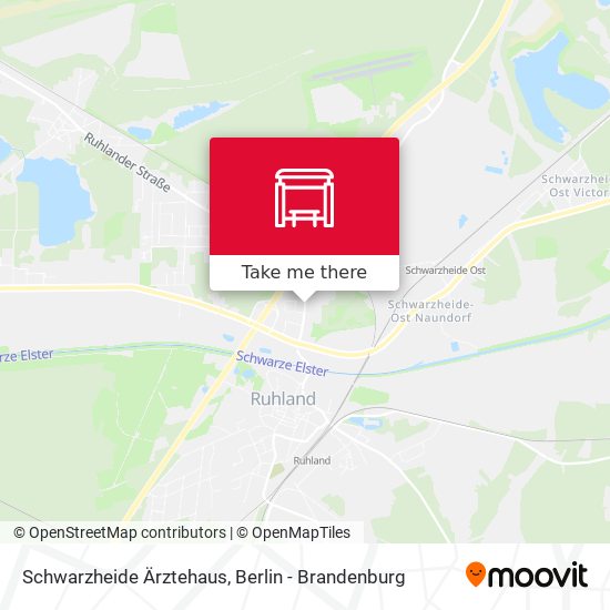 Schwarzheide Ärztehaus map