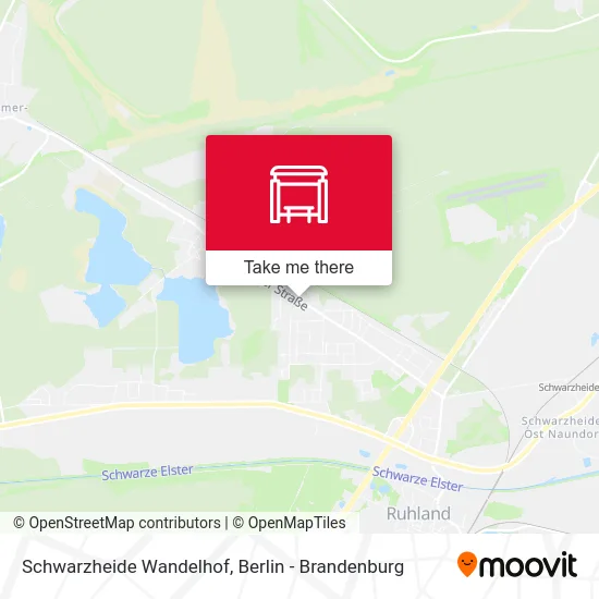 Schwarzheide Wandelhof map