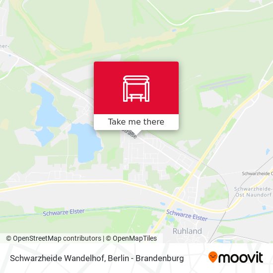 Schwarzheide Wandelhof map