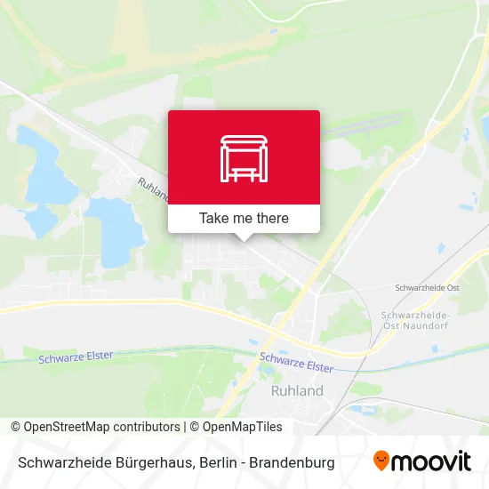 Schwarzheide Bürgerhaus map