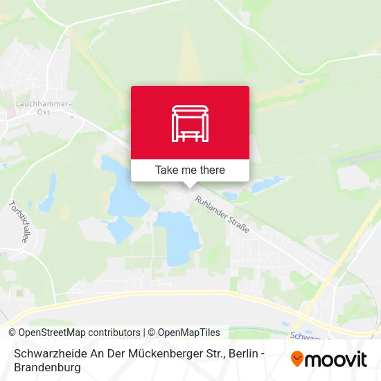 Карта Schwarzheide An Der Mückenberger Str.