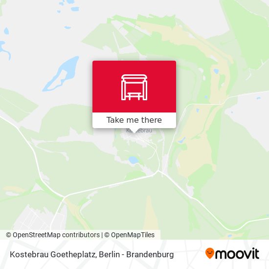 Kostebrau Goetheplatz map