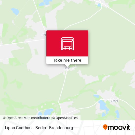 Lipsa Gasthaus map