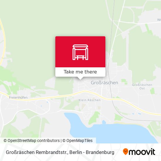 Großräschen Rembrandtstr. map