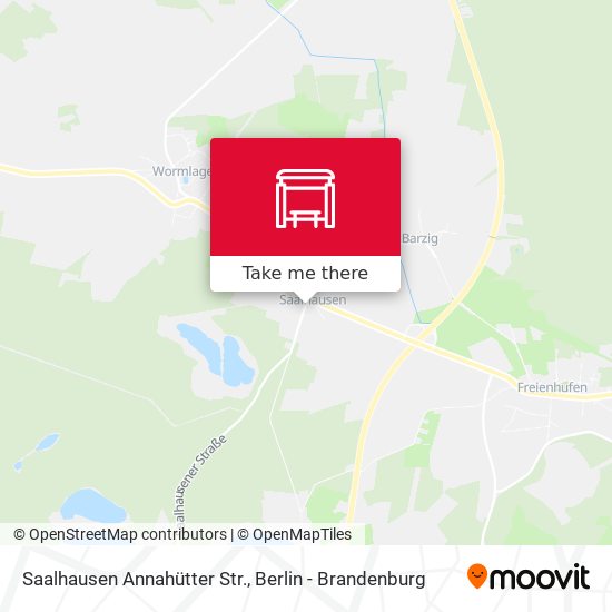 Saalhausen Annahütter Str. map