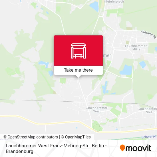 Карта Lauchhammer West Franz-Mehring-Str.