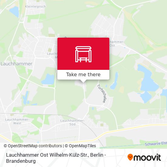 Lauchhammer Ost Wilhelm-Külz-Str. map