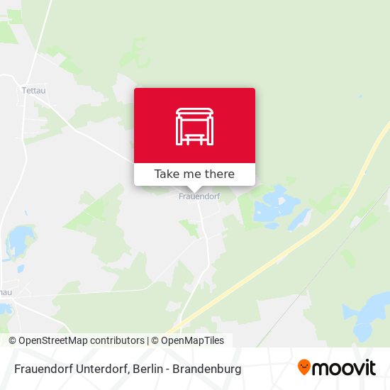 Frauendorf Unterdorf map