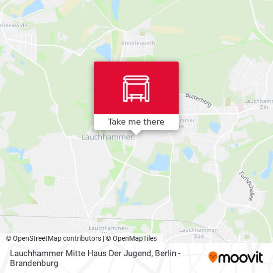 Lauchhammer Mitte Haus Der Jugend map