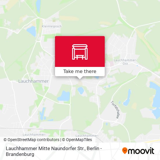 Lauchhammer Mitte Naundorfer Str. map