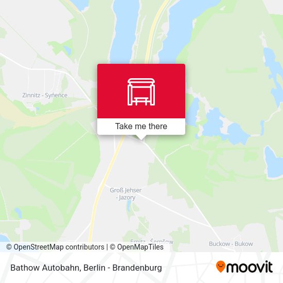Карта Bathow Autobahn
