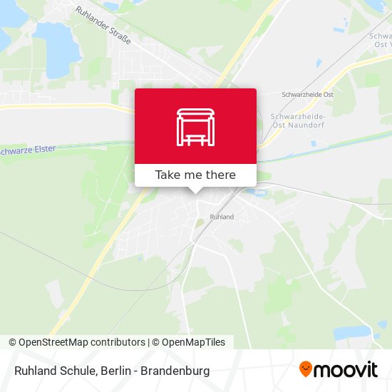 Ruhland Schule map