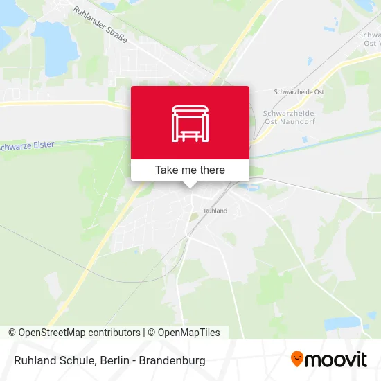 Ruhland Schule map